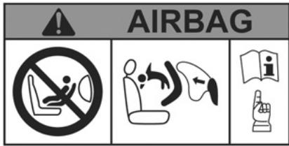 RENAULT ZOE ZE - SECURITE ENFANTS : désactivation, activation airbag passager avant (2/3) - 3