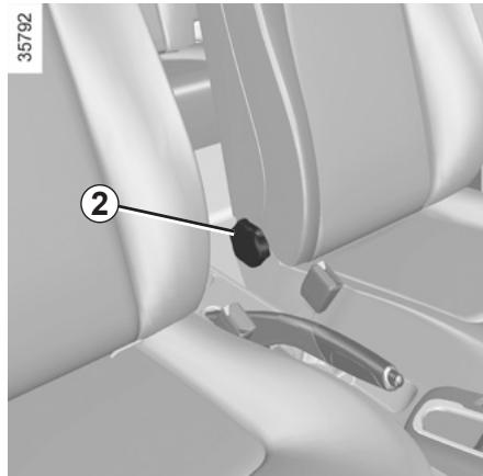 RENAULT ZOE ZE - Pour avancer ou reculer le siège - 1