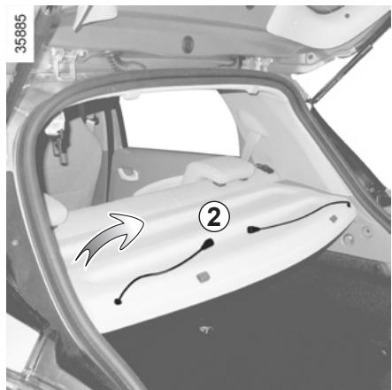 RENAULT ZOE ZE - Tablette arrriere - 1