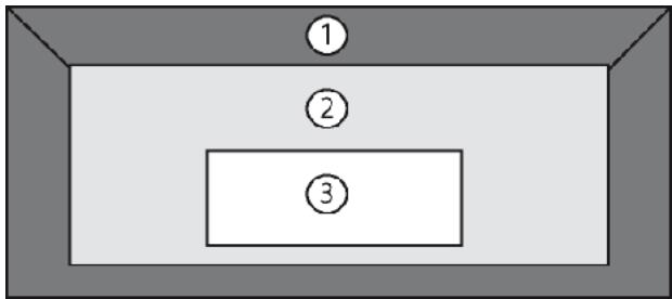 SAGEM AGORIS M943XBDN - Surface imprimable pour les enveloppes - 1