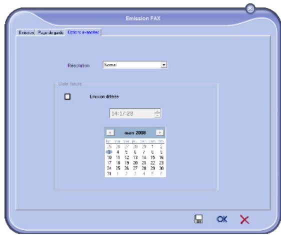 SAGEM AGORIS M943XBDN - Envoyer une télécopie à partir du disque dur ou du terminal - 3