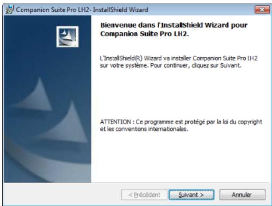 SAGEM AGORIS M943XBDN - Installation des pilotes à l'aide du logiciel Companion Suite Pro - 1