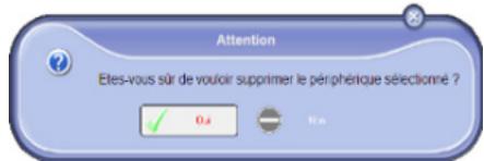 SAGEM AGORIS M943XBDN - Suppression d'un périhérique - 1
