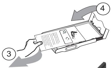 SAGEM AP2300 - Papier invoeren - 3