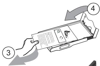 SAGEM AP2300 - Messa in servizio della stampante - 4