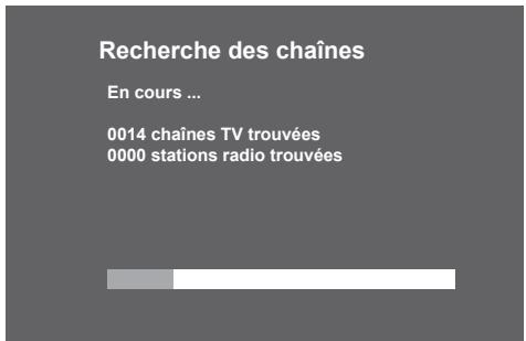 SAGEM DS86 HD - 6-1-2-3 Recherche des chaînes - 1