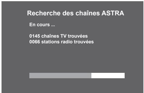 SAGEM DS86 HD - 6-1-4 Recherche des chaînes ASTRA - 1