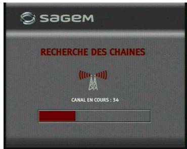 SAGEM DT85N HD - Première installation - 2