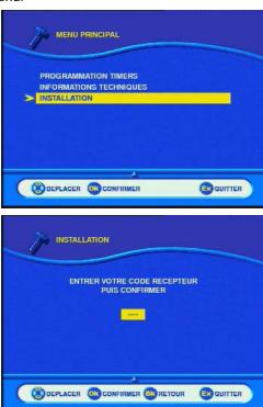 SAGEM ITD58NG - Paramètres avancés - 1