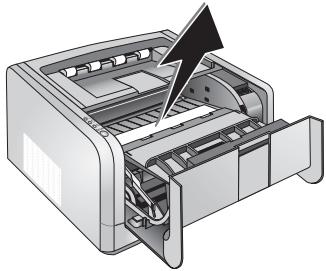 SAGEM LP5524D - Émergence de poussière sur le toner. - 2