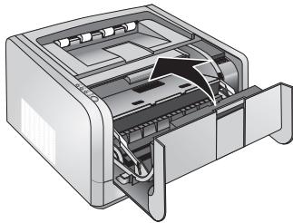 SAGEM LP5524D - Émergence de poussière sur le toner. - 5