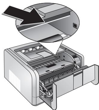 SAGEM LP5524D - Émergence de poussière sur le toner. - 1