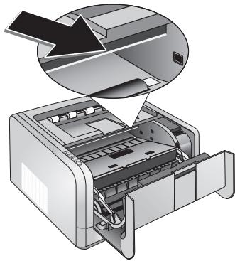 SAGEM LP5524D - Émergence de poussière sur le toner. - 1