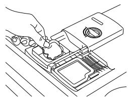 WHIRLPOOL WDP340PAFW - USE & CARE GUIDE - Add detergent and rinse aid. - 1