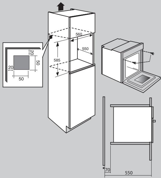 SAUTER SOP5582B, SOP5582W, SOP5582X, SOP5582X - Attention l'installation - 1