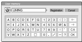 TOSHIBA ET1 - When you finish entering characters, use the  ,  ,  , and  buttons to select "OK", then press the OK button. - 3