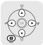 TOSHIBA ET1 - Press the MENU button. - 1