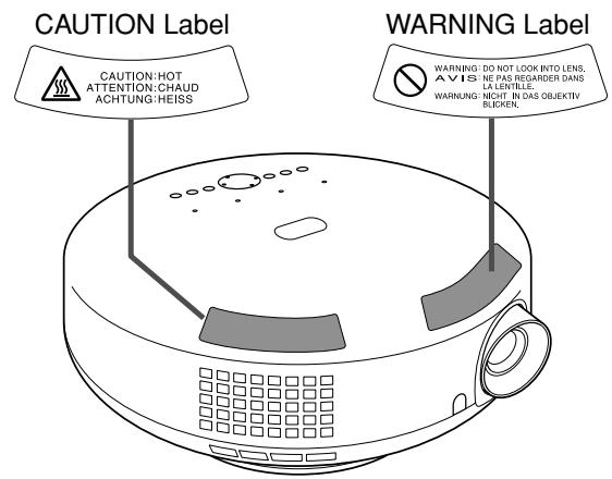 TOSHIBA ET1 - LABEL LOCATIONS - 2