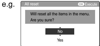 TOSHIBA ET1 - Press the OK button if an adjustment bar or selection items did not displayed on the Step 3. - 1