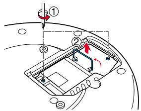 TOSHIBA ET1 - Pull out the lamp. - 1