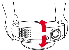 TOSHIBA ET1 - Adjust the projection angle. - 1