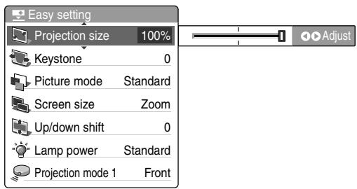 TOSHIBA ET1 - Press the EASY button. - 2