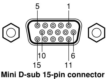 TOSHIBA ET1 - Pin assignment of COMPUTER terminal - 1