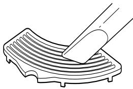 TOSHIBA ET1 - Clean the filter. - 1