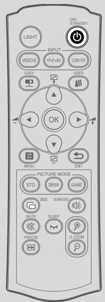 TOSHIBA ET1 - Turning the power on - 1