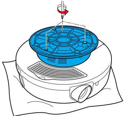 TOSHIBA ET1 - Loosen the three screws. - 1