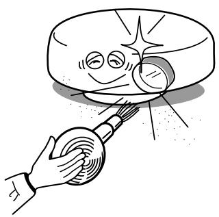 TOSHIBA ET1 - Lens cleaning - 1