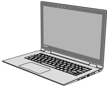 TOSHIBA SATELLITE RADIUS 12 - Opening the display - 2