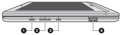 TOSHIBA SATELLITE U920T-119 - Illustration 3-3 Ordinateur vu de gauche - 1