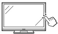 SHARP LC-32DH65E - Opérations sans télécommande - 1