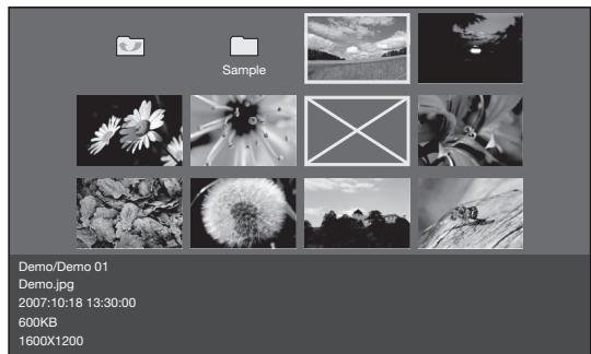 SHARP LC-32DH65E - Visualisation des vignettes - 1