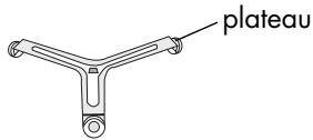 SHARP R 939 BK - Remarque particuliere pour le support du plateau tournant - 1