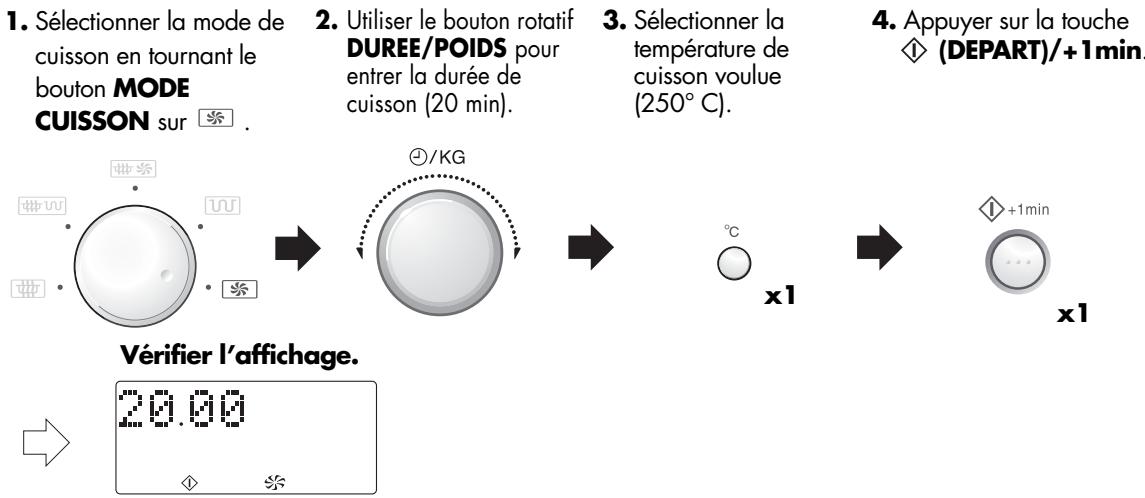 SHARP R 939 BK - Exemple 2: cuisson sans préchauffage - 1