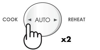 SHARP R 939 BK - Modification de la durée des programmes automatiques - 1