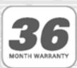SILVERCREST URC 801 - Important warranty information - 1