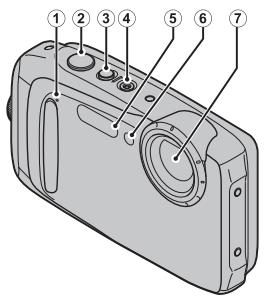 FUJIFILM FINEPIX XP120 - Parts of the Camera - 1