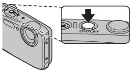 FUJIFILM FINEPIX XP120 - Turn the camera on. - 1