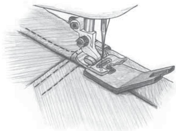 HUSQVARNA 400 COMPUTER - Jeans hem - 2