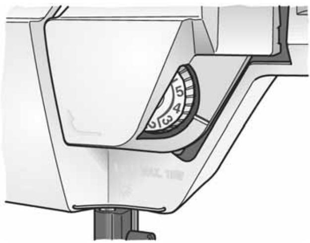 HUSQVARNA 400 COMPUTER - Top thread tension - 2