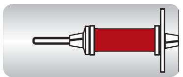 HUSQVARNA 400 COMPUTER - Spool pin - 2
