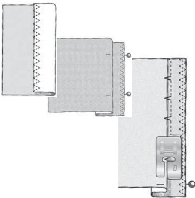 HUSQVARNA 400 COMPUTER - Blind hem - 2