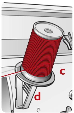 HUSQVARNA 400 COMPUTER - Spool pin - 4