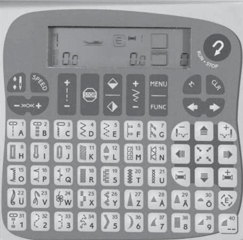 HUSQVARNA 400 COMPUTER - FUNCTIONS AND INFODISPLAY - 1