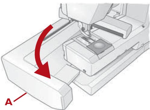 HUSQVARNA 400 COMPUTER - Connecting the Embroidery unit - 3