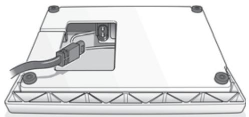 HUSQVARNA 400 COMPUTER - Connecting the foot control - 1