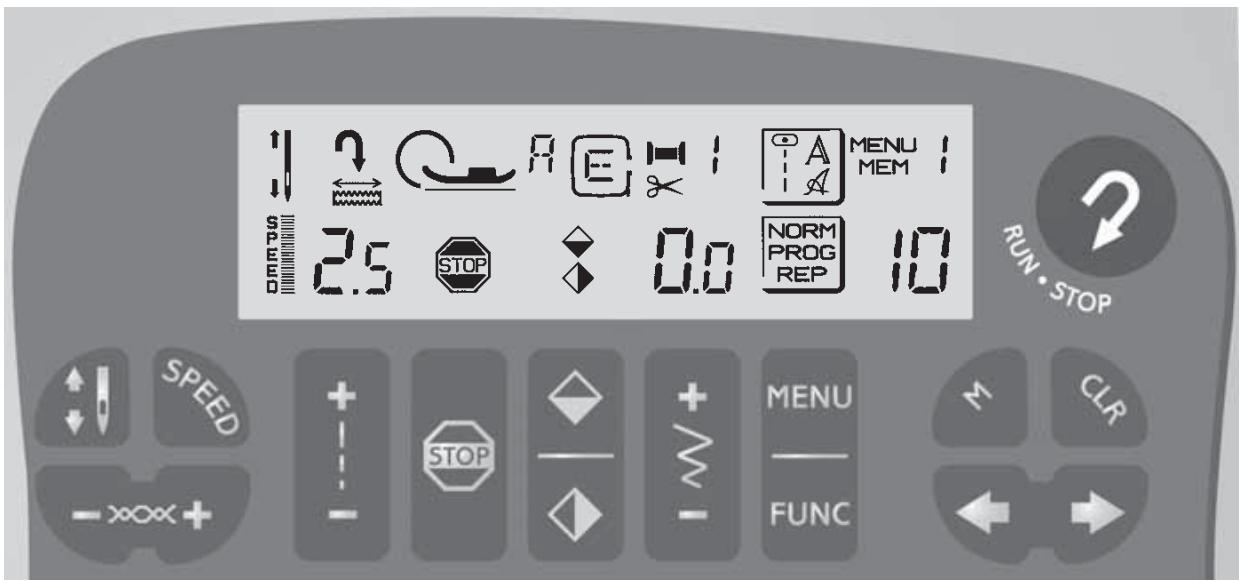 HUSQVARNA 400 COMPUTER - Functions and Infodisplay - 1